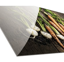 Glasbild Gemüse III 50x125 cm