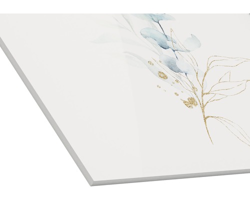 Panneau décoratif avec motif végétal