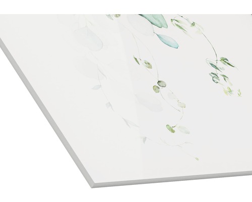 Image décorative avec motifs végétaux