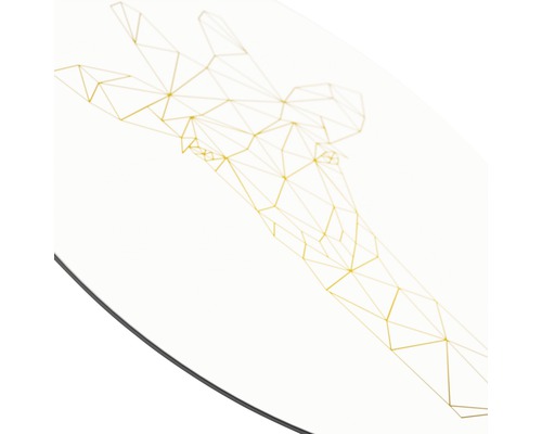 Graphique géométrique de girafe