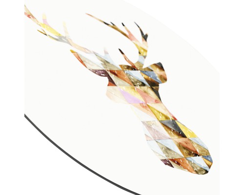 Décoration avec motif de cerf