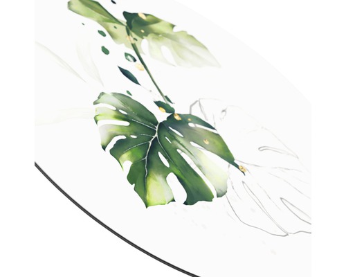 Dekoratives Blattmuster auf einer Oberfläche