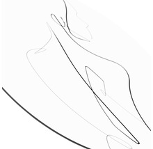 Représentation abstraite de lignes sur fond blanc