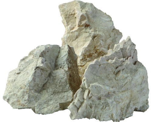 Dekorative Kalksteine für den Garten