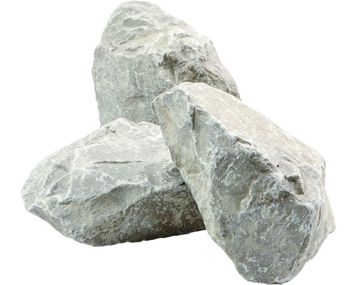 Drei Kalksteine für den Garten