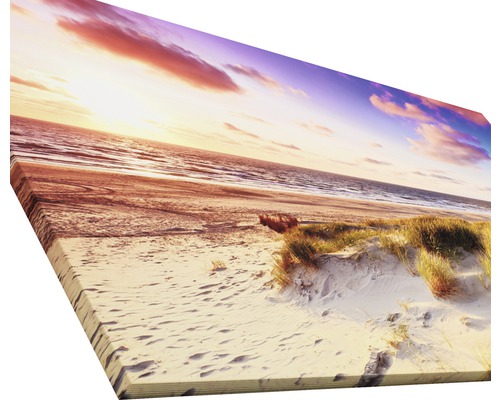 Image sur toile avec paysage de dunes sur la plage