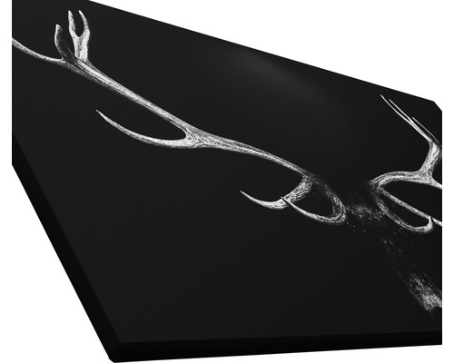 Gemälde mit Geweihmotiv