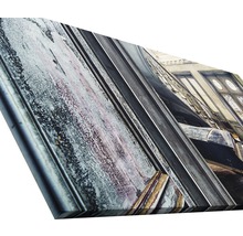 Leinwandbild mit Fassadendarstellung