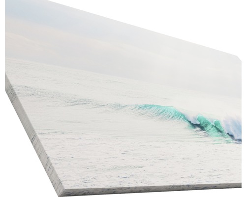 Leinwandbild mit Wellenmotiv