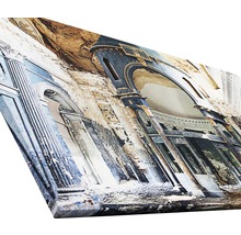 Leinwandbild mit Architekturmotiv