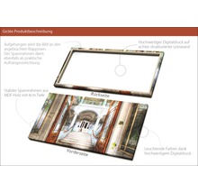 Ansicht einer Giclée-Leinwand mit MDF Rahmen