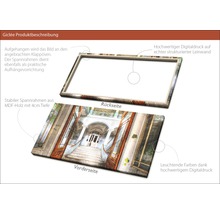 Produktbeschreibung Giclée Druck auf Leinwand mit MDF Rahmen