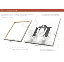Giclée Kunstdruck auf Leinwand mit Keilrahmen aus Kiefernholz