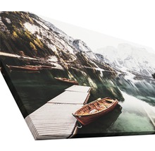 Giclée Leinwandbild Wildsee VIII 100x200 cm