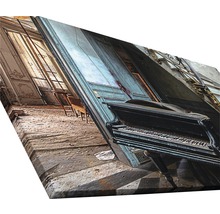 Giclée Leinwandbild Lost House III 60x120 cm