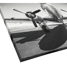 Giclée Leinwandbild Plane I 80x80 cm