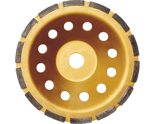 Meule boisseau pour le traitement des surfaces