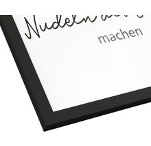 Gerahmtes Bild Lieber Nudeln 33x33 cm