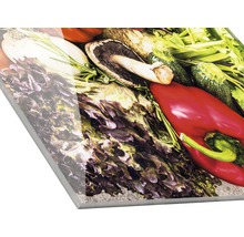 Acrylglasbild mit Gemüse-Motiv