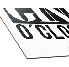 Panneau décoratif avec l''inscription Gin O''Clock