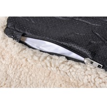 Liegekissen beeztees Memory Foam Ito 121 x 78 x 5 cm grau