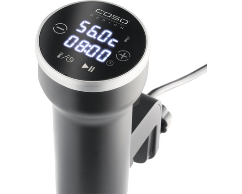 Caso Design Logo Sous-vide-Garer mit digitalem Display