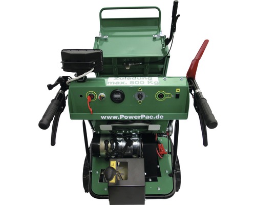 PowerPac Schubkarre mit einer maximalen Zuladung von 500 Kilogramm