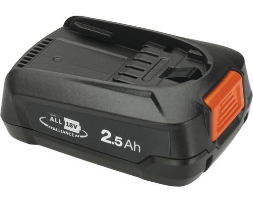 18-Volt-Akku mit 2,5 Amperestunden