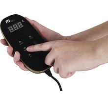 Spa gonflable M Spa SOHO Plug & Play avec système de filtre, technologie de désinfection, ventilateur de spa, système automatique d'arrêt/de veille et fonction minuterie noir-blanc-thumb-12