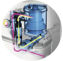 Aufblasbarer Whirlpool STARRY Plug & Play mit Filtersystem, Desinfektionstechnologie, Abschalt-/Standby-Automatik, Timerfunktion und LED-Ambientebeleuchtung anthrazit-thumb-21