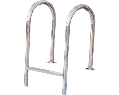 Échelle de piscine en acier inoxydable à deux marches