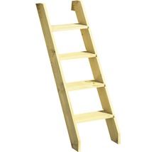 Escalier en bois avec quatre marches