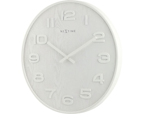 Horloge murale Nextime avec chiffres en relief