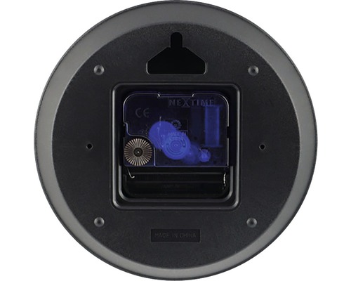 Arrière d''une horloge Nextime avec suspension