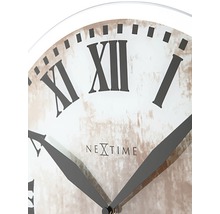 Horloge murale Romana verre blanc Ø 43 x 4,2 cm