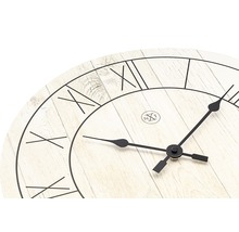 Horloge murale Paul bois blanc Ø 40 cm