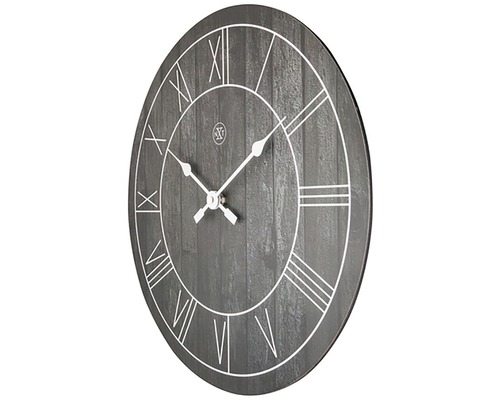 Runde Wanduhr mit römischen Ziffern