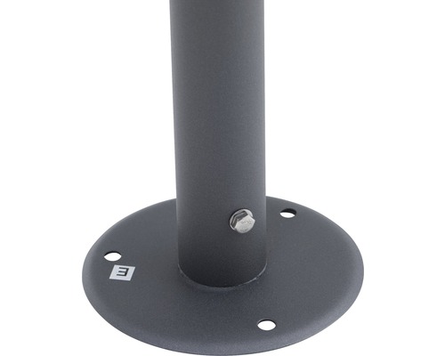 Poteau métallique avec base de montage