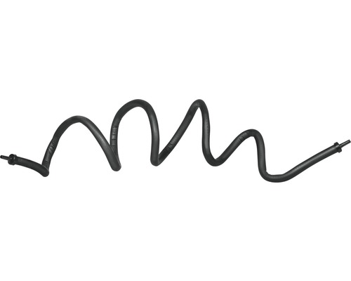 Tuyau spiralé noir
