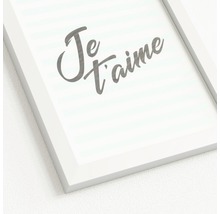 Image encadrée avec l''inscription ''Je t''aime''.