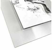 Œuvre d''art abstraite sur panneau composite en aluminium