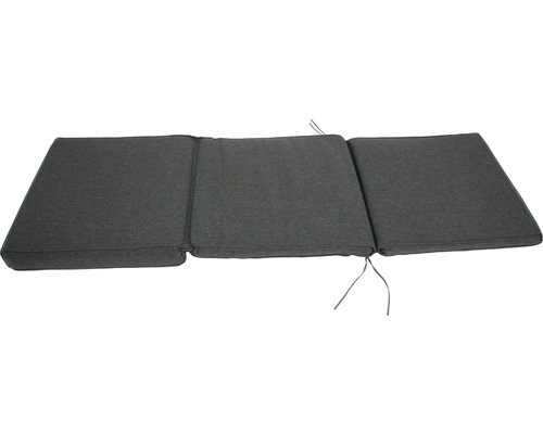 Coussin pour bain de soleil de jardin avec trois segments