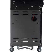 Barbecue à gaz Char-Broil Professional PRO S 2 Cabinet 2 brûleurs acier inoxydable avec tablette, thermomètre sur le couvercle, lèchefrite, tablette latérale, grille de maintien en température, grille en fonte-thumb-9