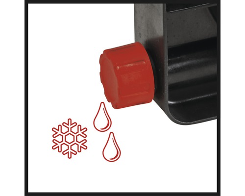 Symbol für Kühlung und Tropfenbildung am Gerät