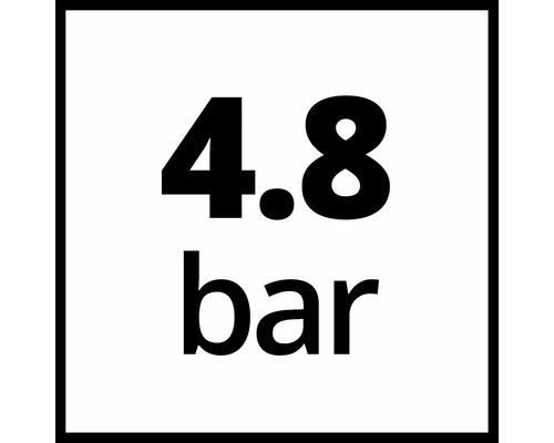 4.8 bar Druckangabe
