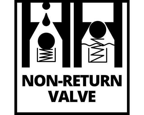 Symbol für Rückschlagventil