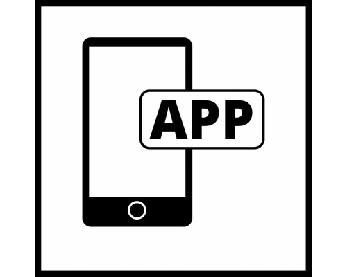 Symbole d''application sur smartphone