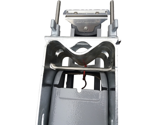 Kathrein Logo auf einer Satellitenantennenhalterung