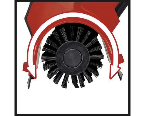 Kehrwalze mit Pfeil zur Drehrichtung