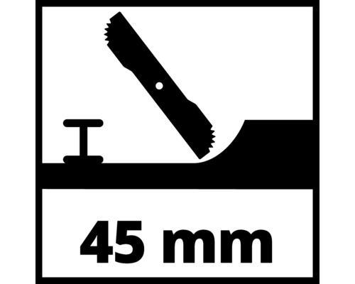 Scie cloche pour une profondeur de 45 mm